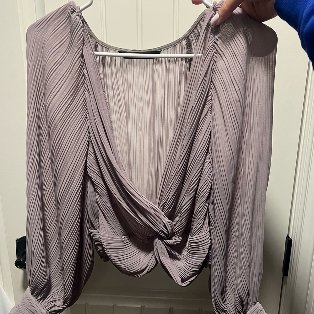 Zara top size small!
